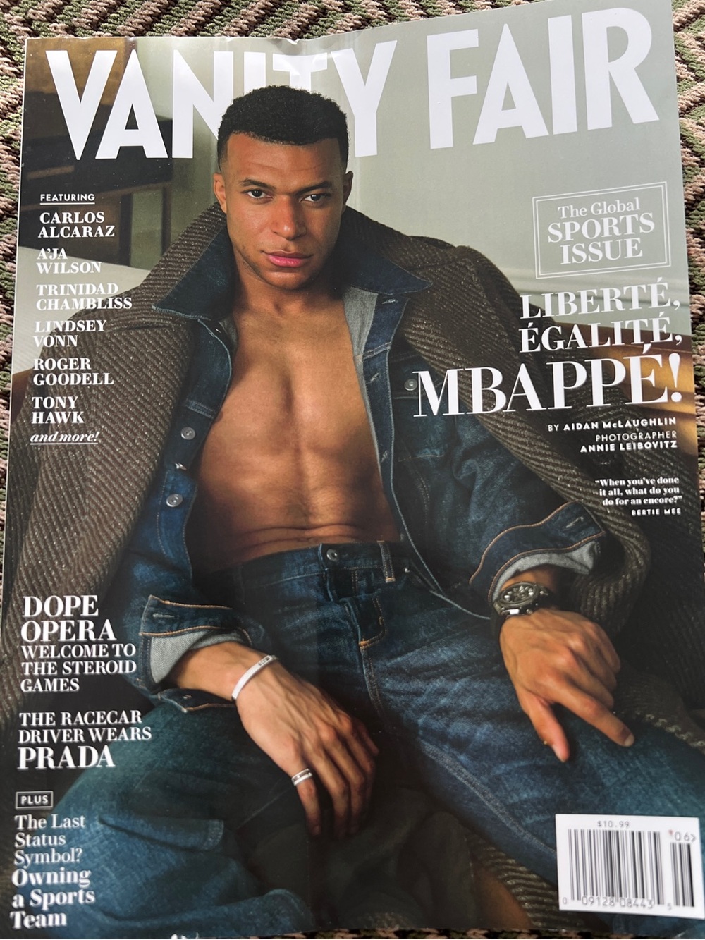 Vanity Fair Magazine - Mbappé Cover Sports 2026